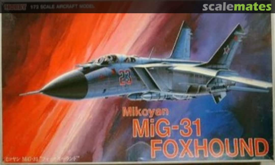 Boxart Mikoyan MiG-31 Foxhound S03 Tsukuda Hobby