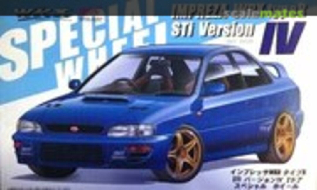 1:24 Subaru Impreza WRX Type R STi Version IV Special Wheel (Fujimi 03534)