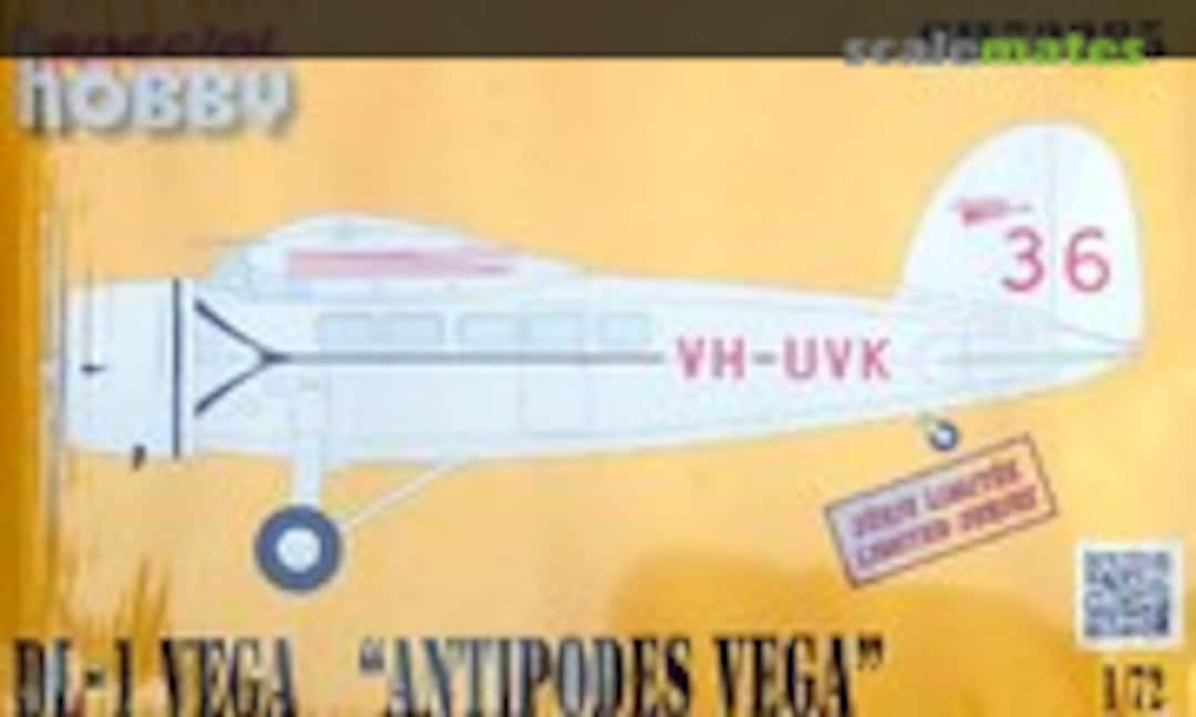 1:72 DL-1 Vega &quot;Antipodes Vega&quot; (Special Hobby SH72285)