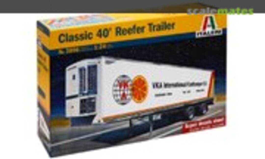 1:24 CLASSIC 40' REEFER TRAILER (Italeri 3896)