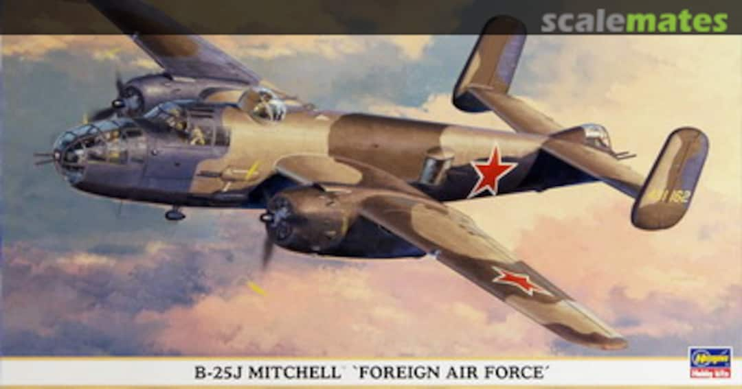 Boxart B-25J Mitchell 'Foreign Air Force' 00839 Hasegawa