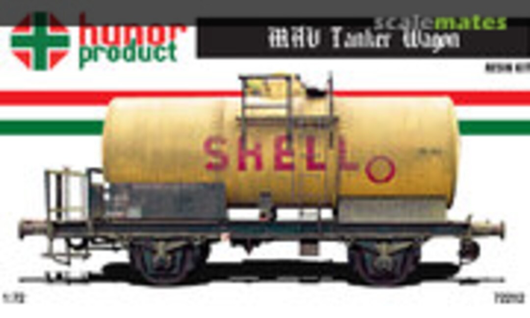 1:72 MÁV Tanker Wagon (Hunor Product 72212)