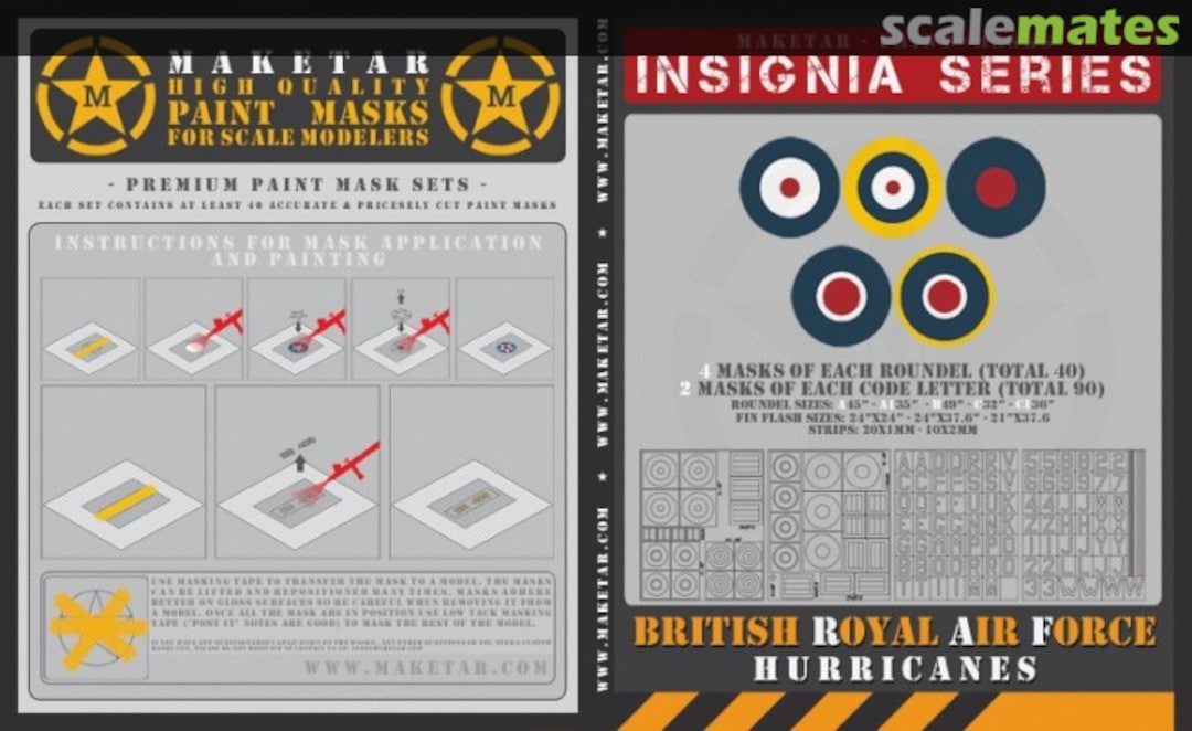 Boxart RAF Hawker Hurricanes MM48045K Maketar