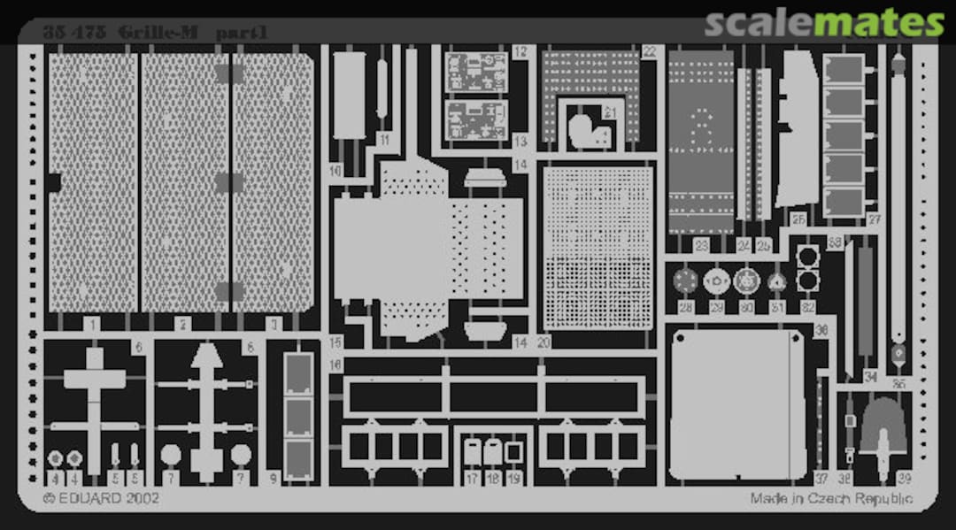 Boxart Grille Ausf.M, part 1 35475 Eduard