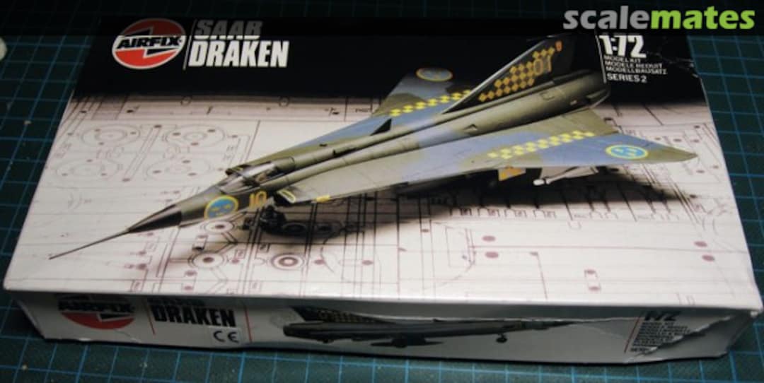 Boxart SAAB Draken 9 02039 Airfix