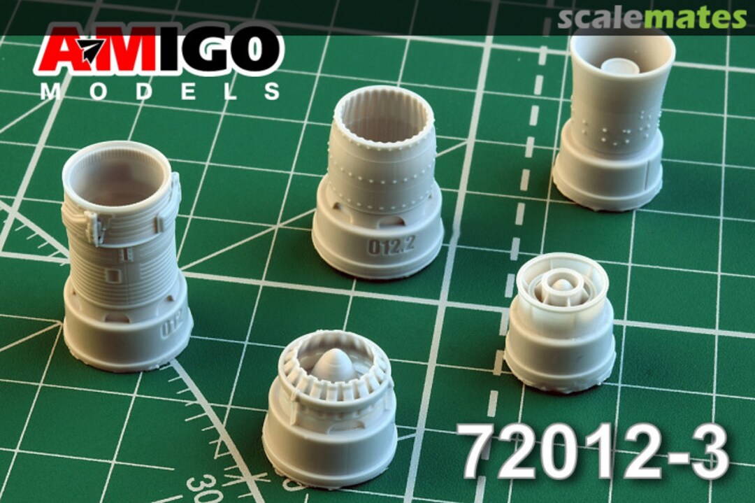 Contents R25-300 engine exhaust nozzle of the MiG-21bis, MiG-21-93 aircraft 72012-3 Amigo Models