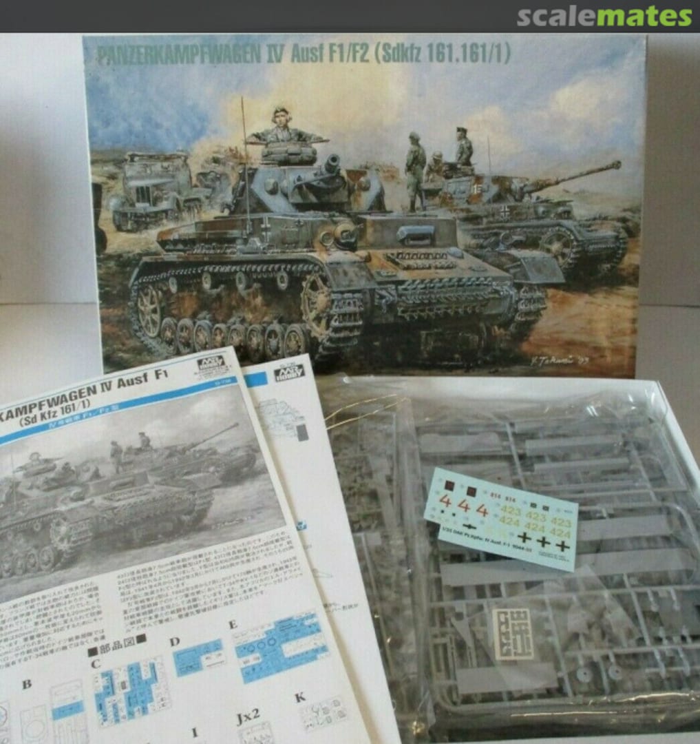 Boxart Panzerkampfwagen IV Ausf. F1/F2 G736 Mr. Hobby