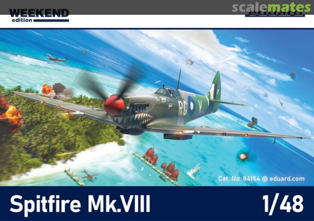 Boxart Spitfire Mk.VIII 84154 Eduard