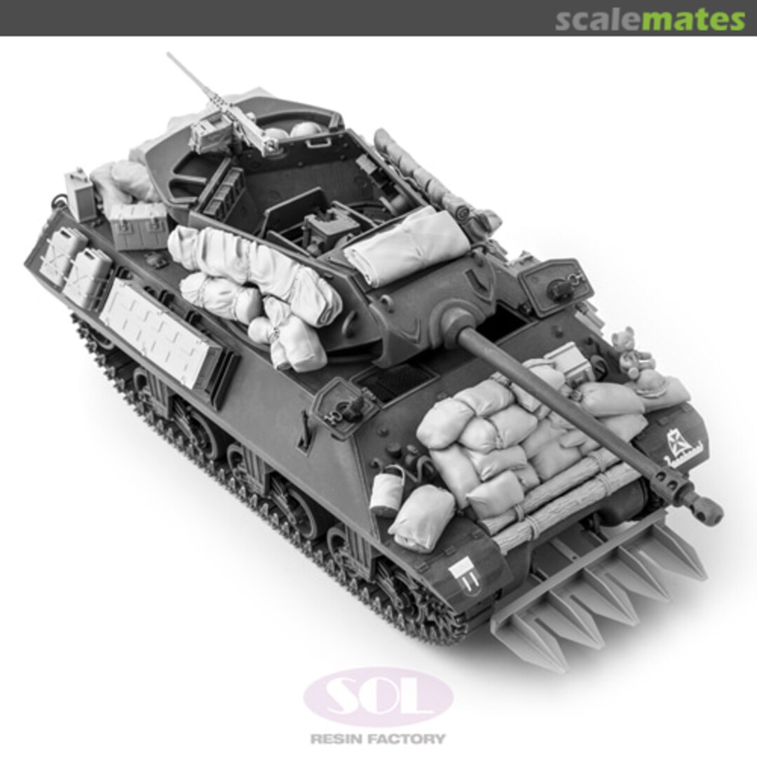 Boxart Accessories Set for M10 Achilles (1:35) MM686 SOL