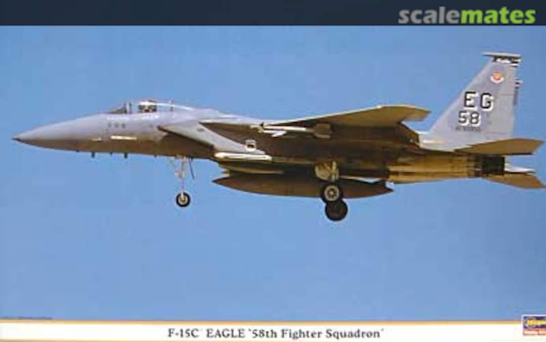 Boxart F-15C Eagle `58th Fighter Squadron´ 09492 Hasegawa