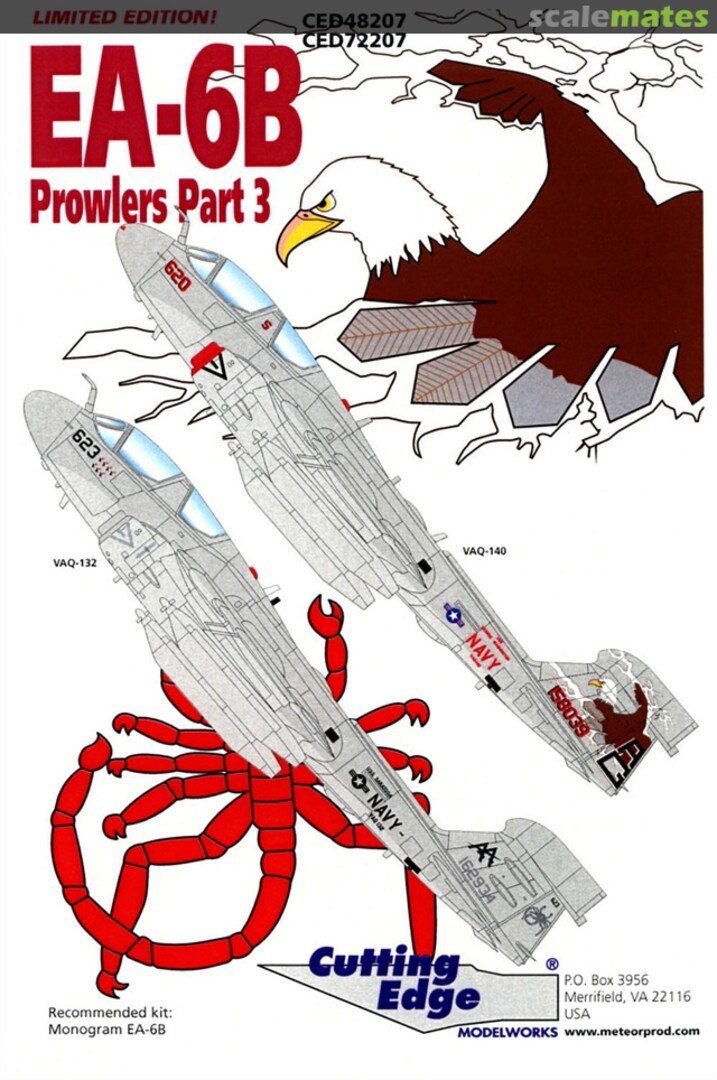 Boxart EA-6B Prowlers CED48207 Cutting Edge Modelworks