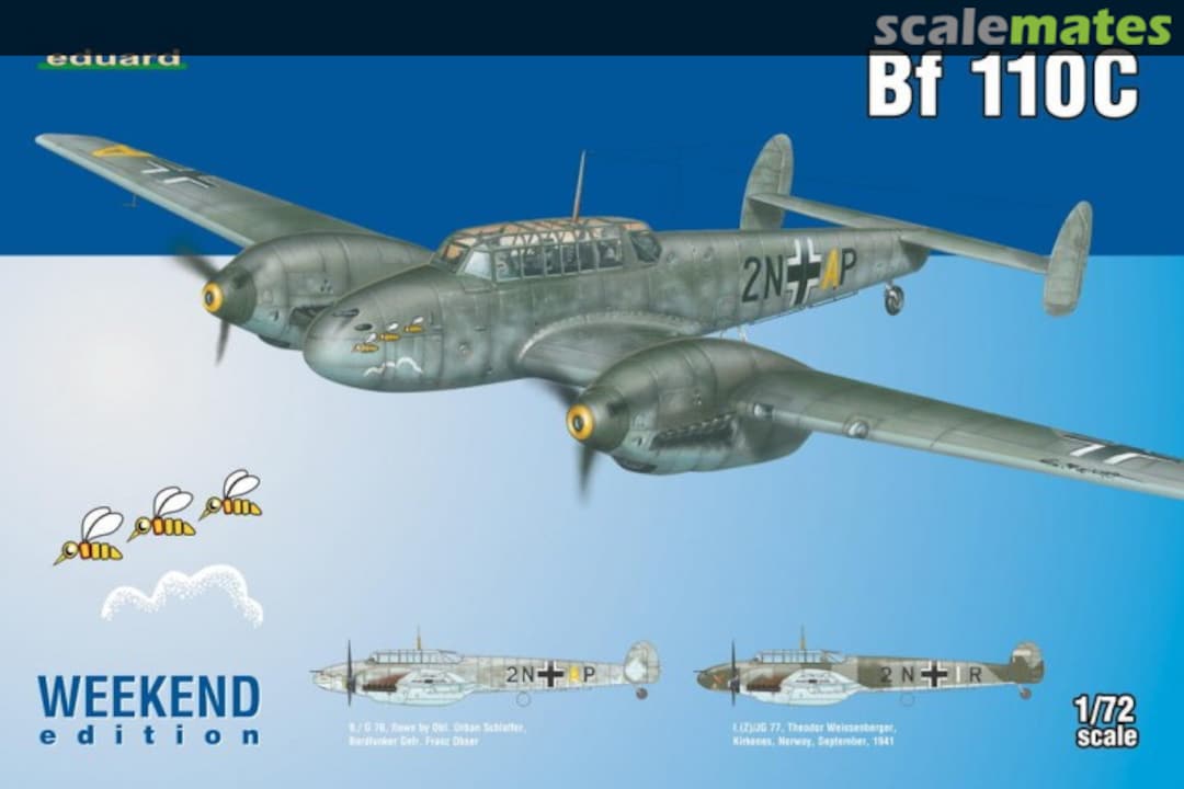 Boxart Bf 110C 7426 Eduard