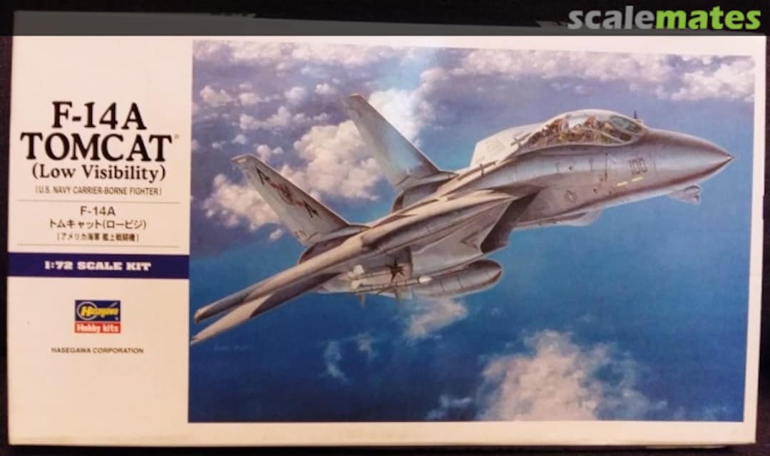 Boxart F-14A Tomcat (Low Visibility) 00532 Hasegawa