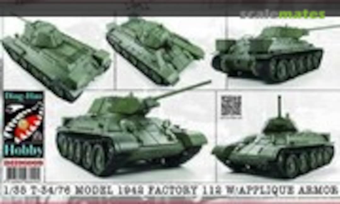 1:35 T-34/76 Model 1942 &amp; Applique Armor (Ding-Hao Hobby DH96009)