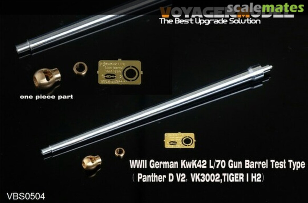 Boxart KwK42 L/70 Gun Barrel Test Type VBS0504 Voyager Model