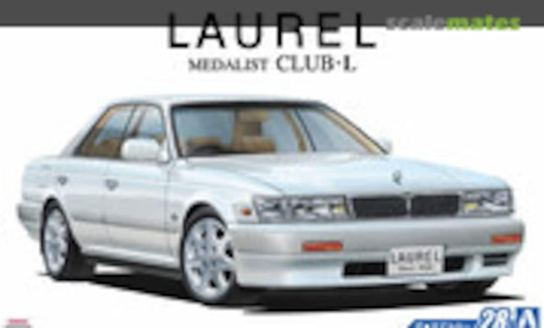 1:24 Nissan HC33 Laurel Medalist Club L '91 (Aoshima 052341)