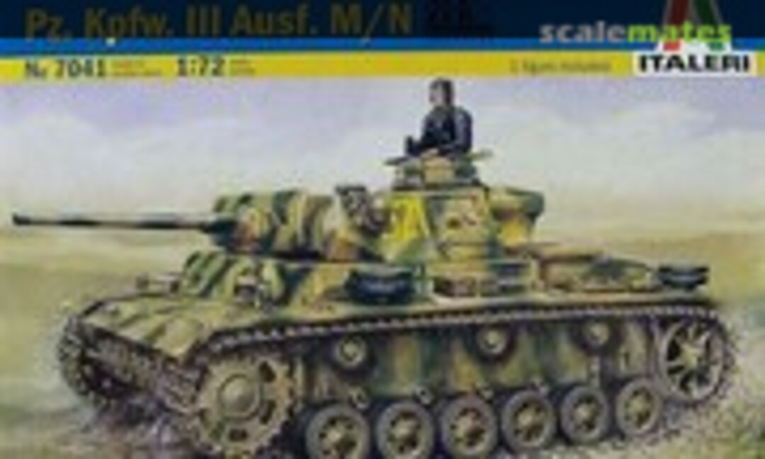 1:72 Pz.Kpfw. III Ausf. M/N (Italeri 7041)