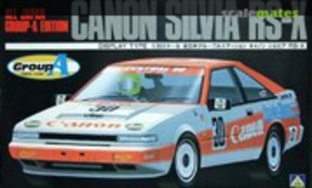 1:24 All Japan Group-A Edition Canon Silvia RS-X (Aoshima G5-27)