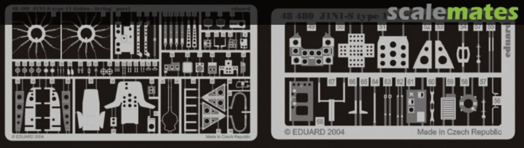 Boxart J1N1-S Gekko type 11 48480 Eduard