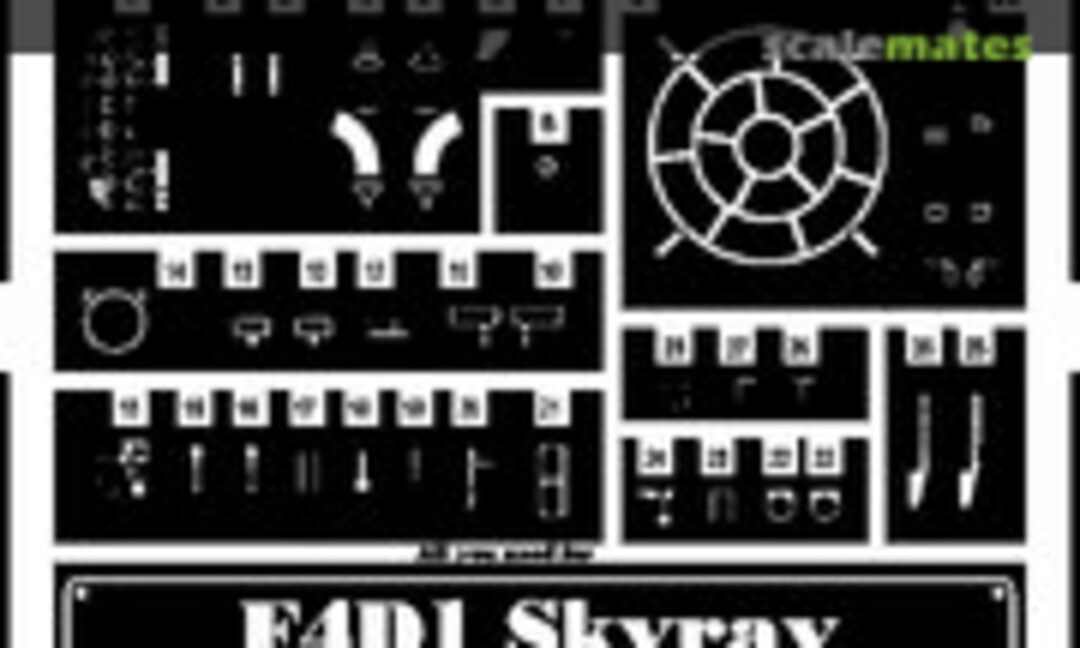 1:48 F4D-1 Skyray - PE Details (Eduard FE115)