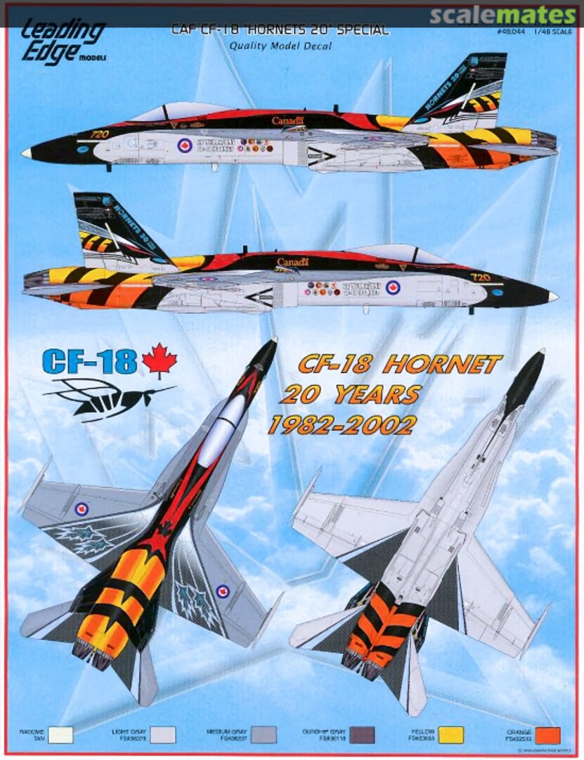 Boxart CAF CF-18 "Hornets 20" Special 32.09 Leading Edge