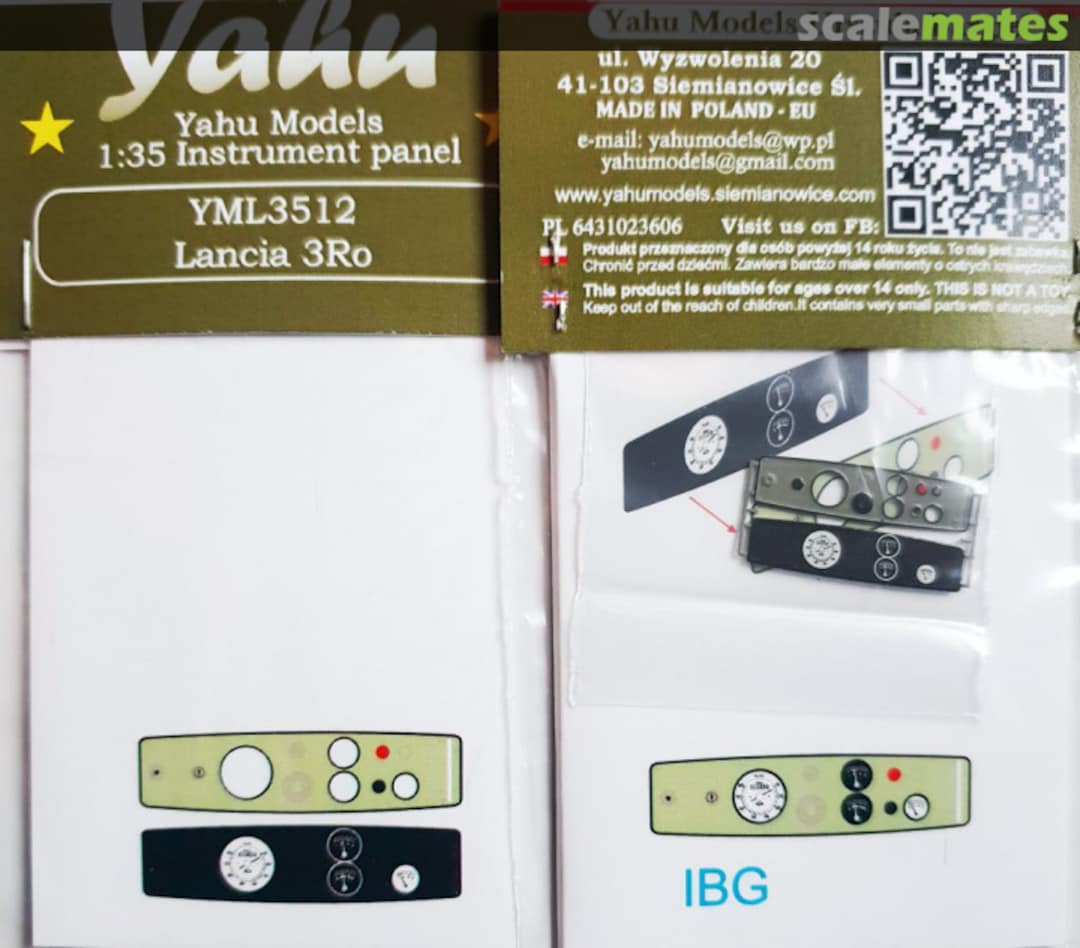 Boxart Lancia 3Ro YML3512 Yahu Models