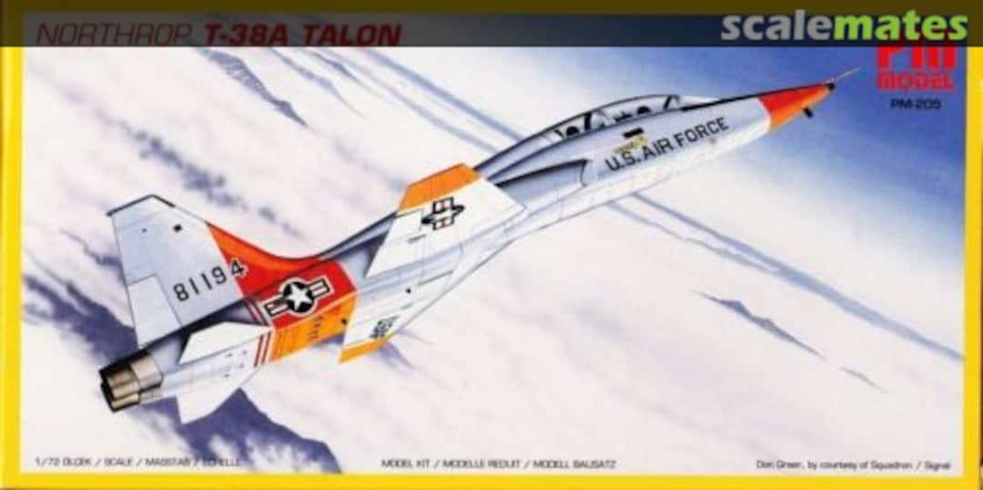 Boxart Northrop T-38A Talon PM-205 PM Model