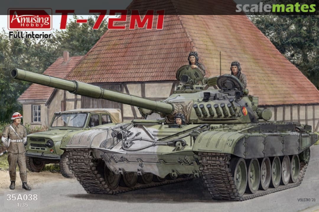 Boxart T-72M1 35A038 Amusing Hobby