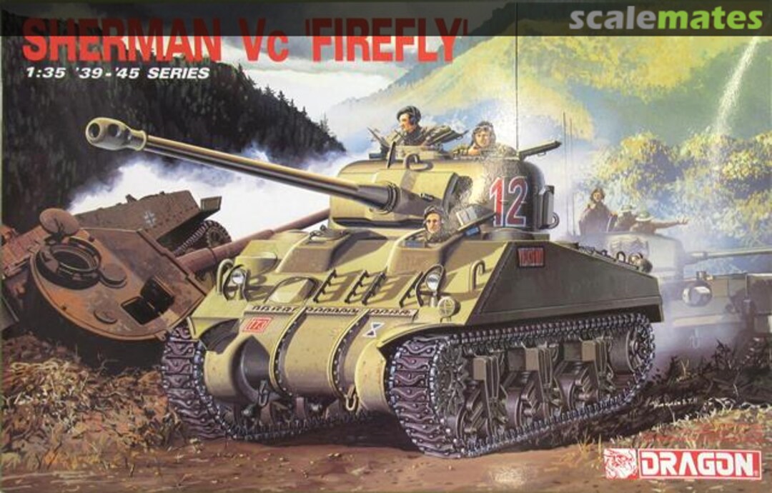 Boxart Sherman Vc 'Firefly' 6031 Dragon