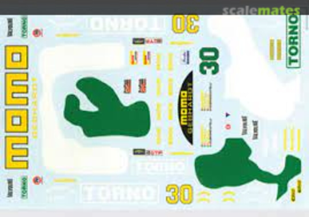 Boxart Porsche 962C - MOMO/TORNO - Daytona 1989 24-239 DMC Decals