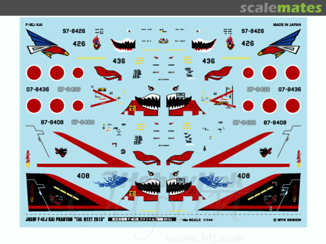 Boxart JASDF F-4EJ-Kai Phantom TAC Meet 2013 06781 MYK Design