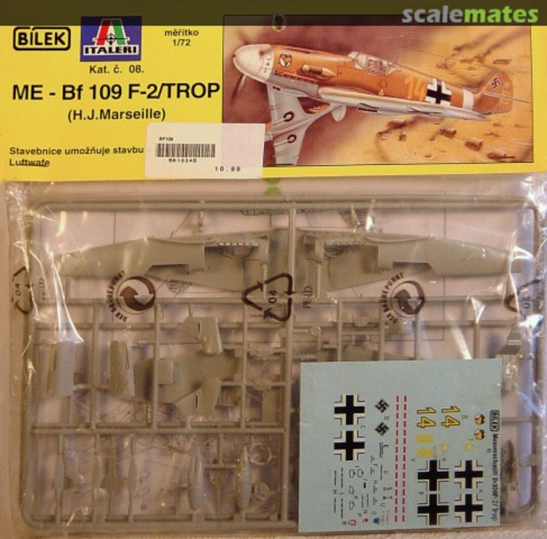 Boxart Me - Bf 109 F-2/Trop (H.J.Marseille) 08 Bilek