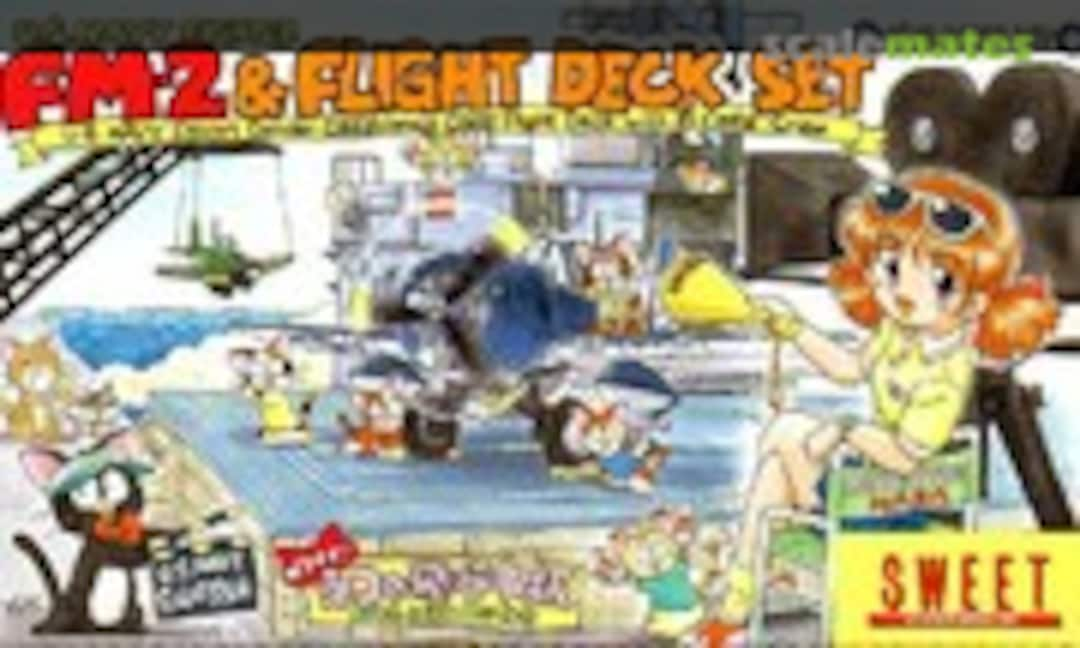 1:144 FM-2 &amp; Flight Deck Set (Sweet 14109)