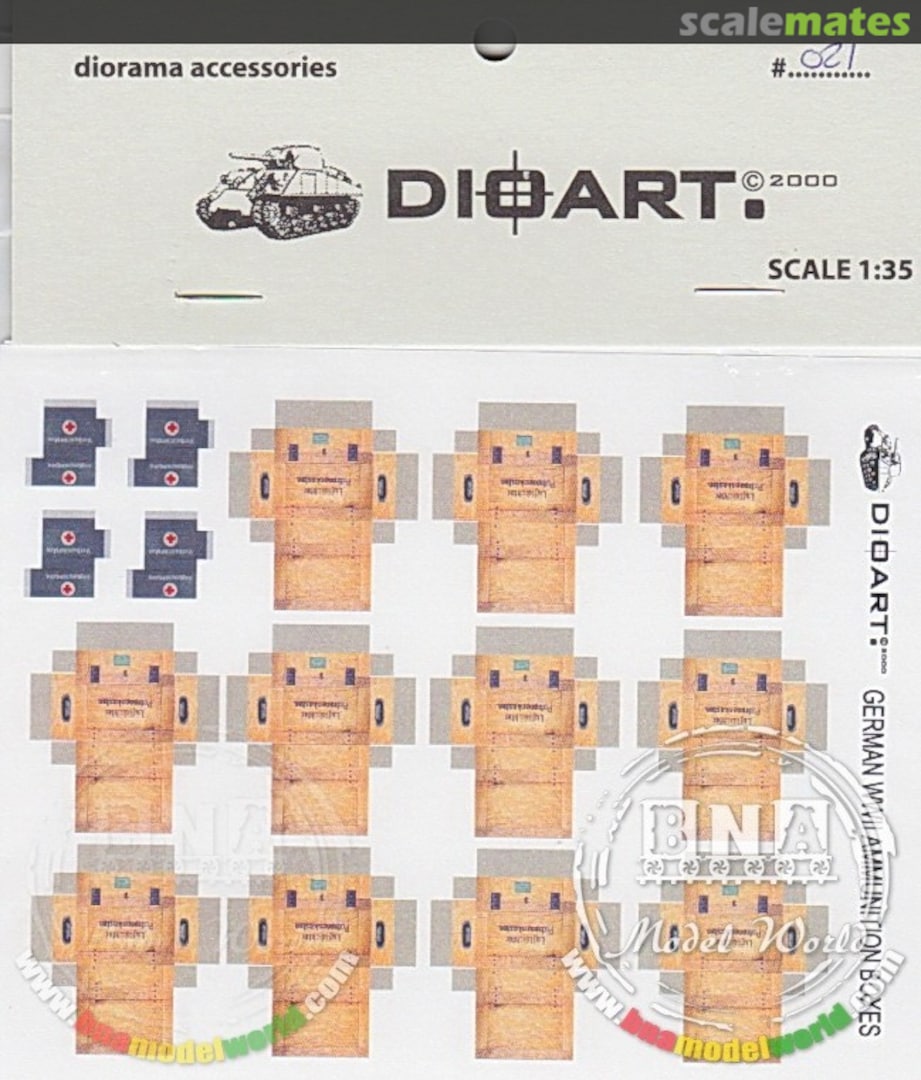 Boxart German WWII Ammo Boxes 021 DioArt