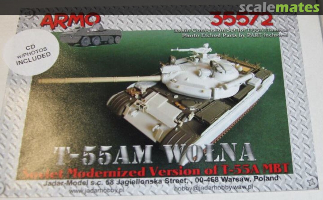 Boxart T-55AM WOLNA 35572 Armo