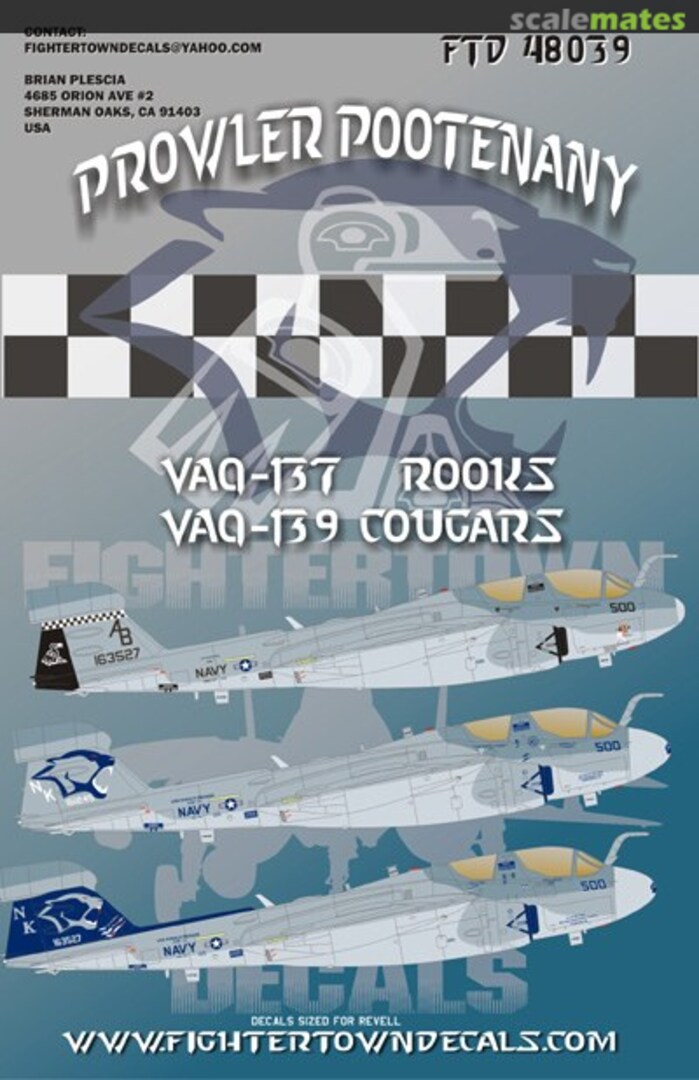 Boxart Prowler Pootenany 48039 Fightertown Decals