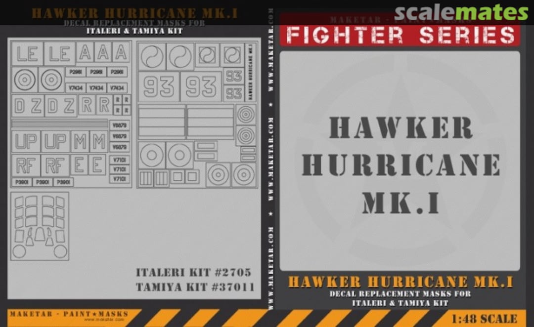 Boxart Hawker Hurricane Mk.I MM48047V Maketar