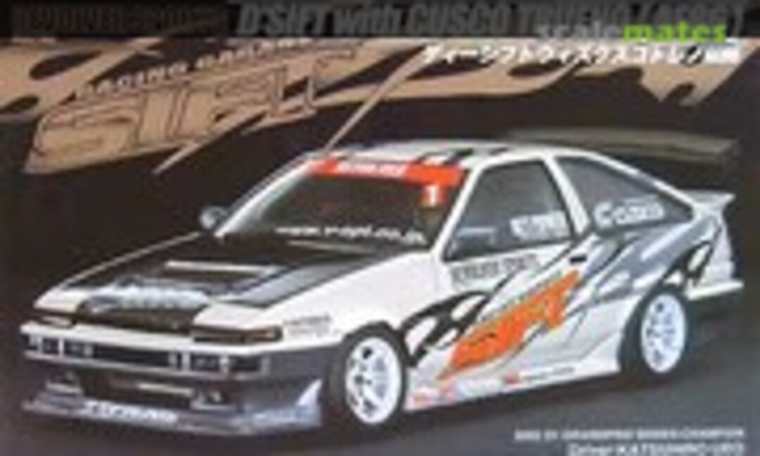 1:24 D'Sift with Cusco Trueno AE86 (Fujimi 18836)