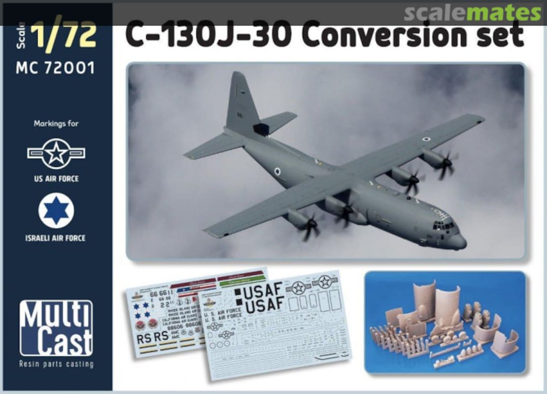 Boxart C-130J-30 Conversion set MC-72001 MultiCast