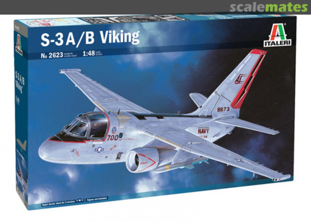 Boxart Lockheed S-3 A/B Viking 2623 Italeri