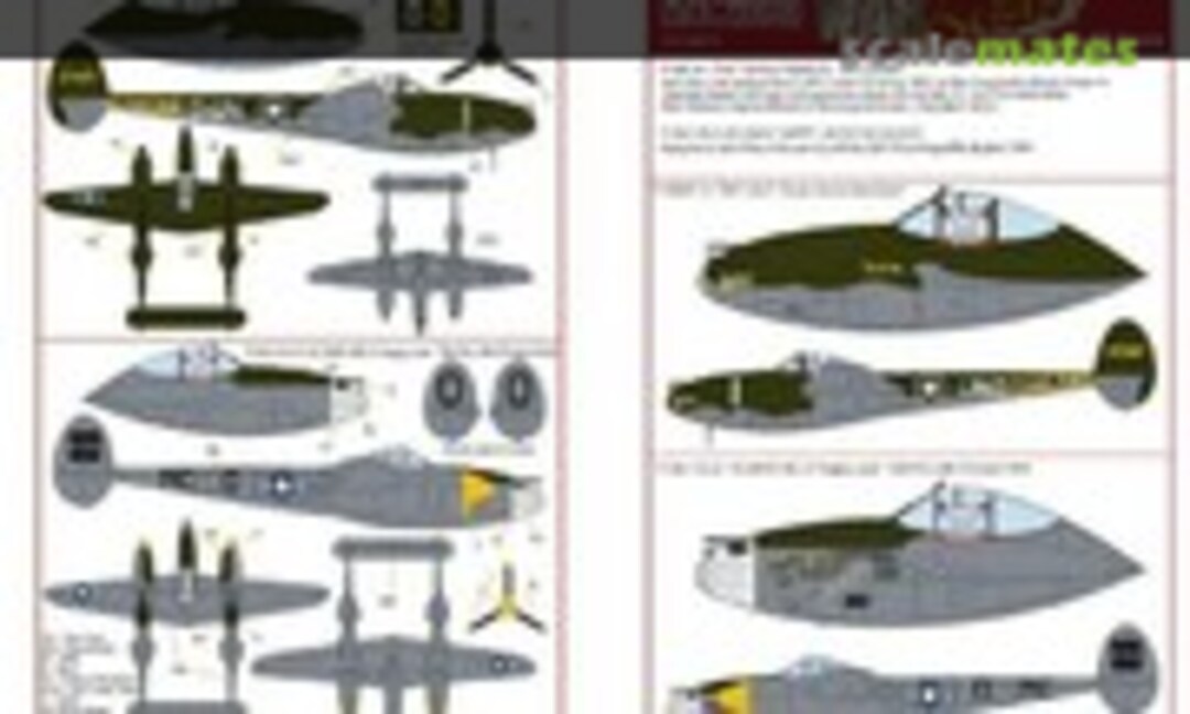 1:48 P-38 Lightning (Kits-World KW148073)