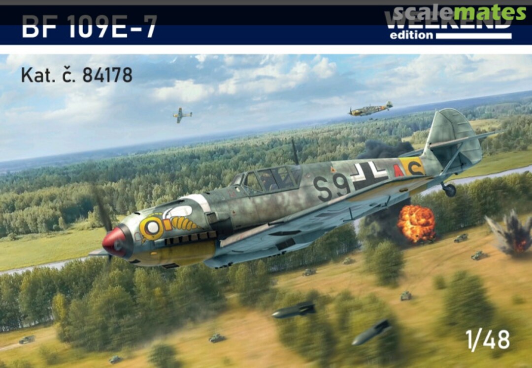 Boxart Bf 109E-7 84178 Eduard