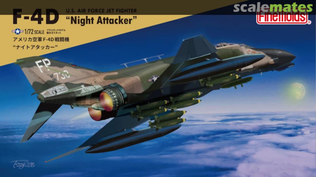 Boxart F-4D "Night Attacker" 72747 Fine Molds