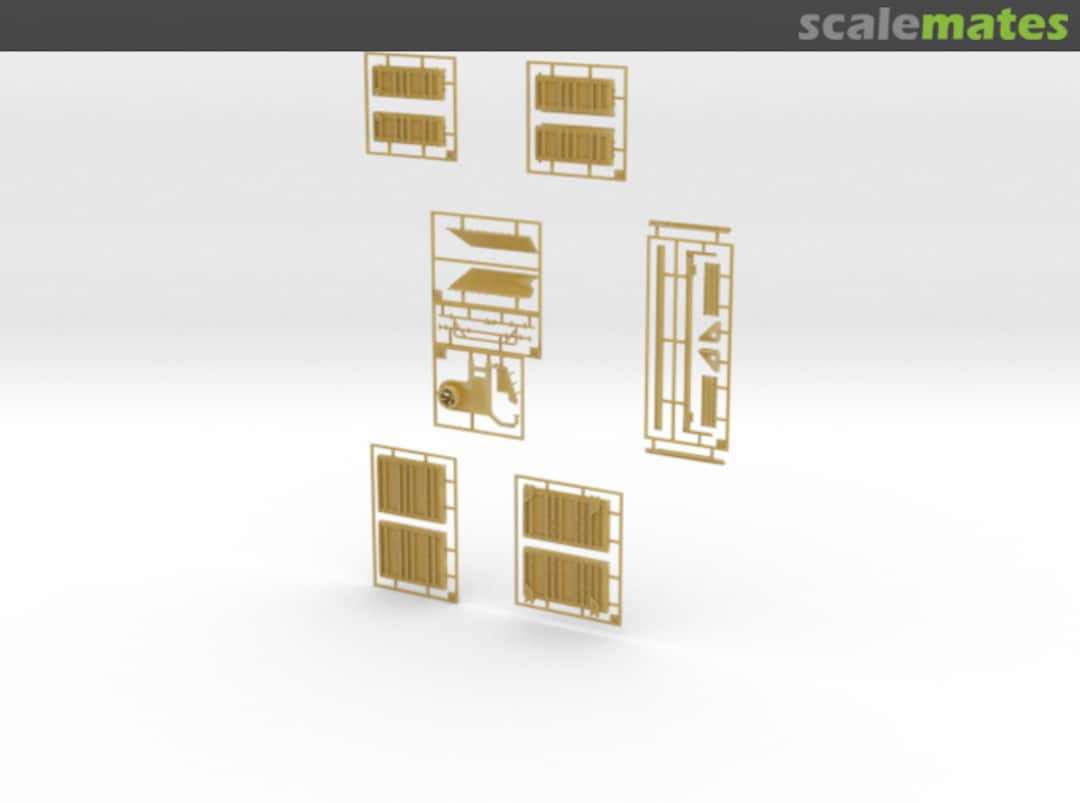 Boxart M1245 SOCOM M-ATV cargo walls --- Priamide Models