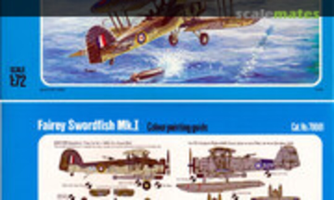 1:72 Swordfish Mk.I-Torpedo Plane (Novo 78081)