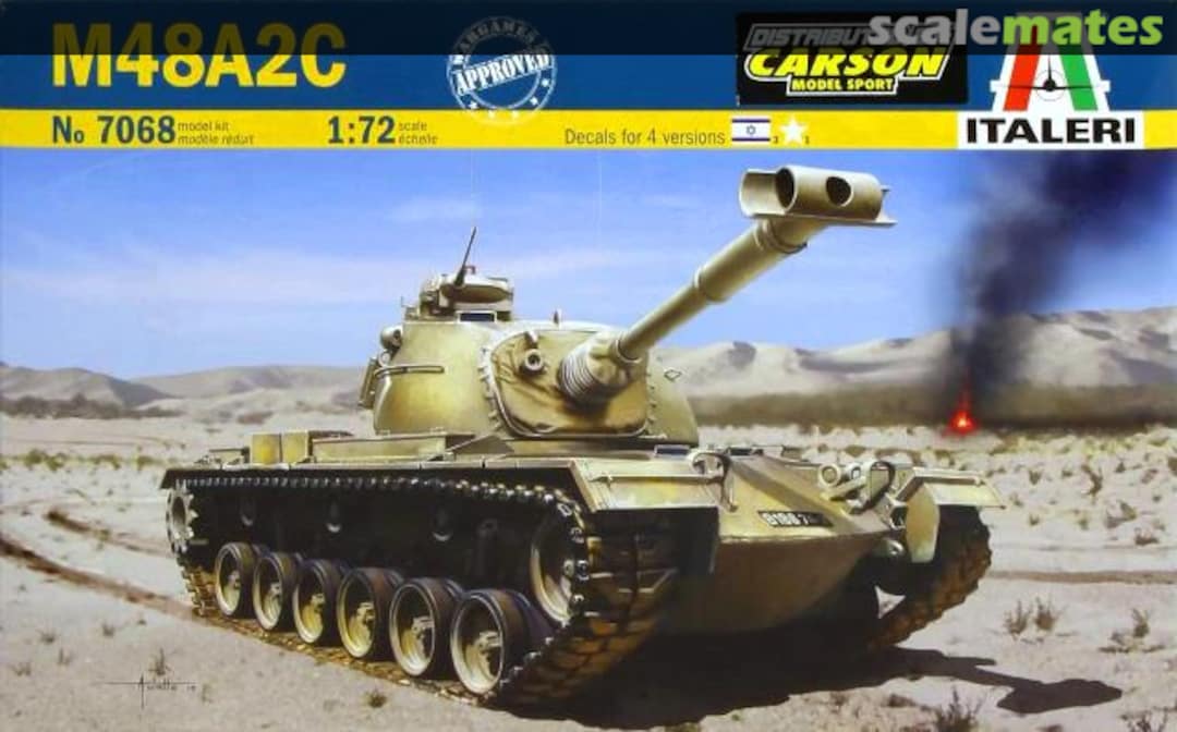 Boxart M48A2C 7068 Italeri