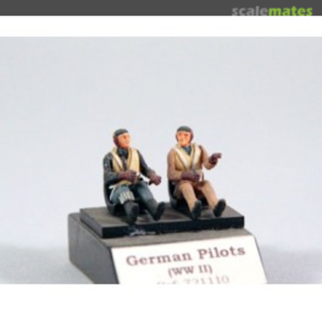 Boxart German Pilots seated in a/c (WW2) 721110 PJ Production