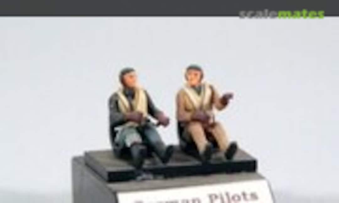 1:72 German Pilots seated in a/c (WW2) (PJ Production 721110)