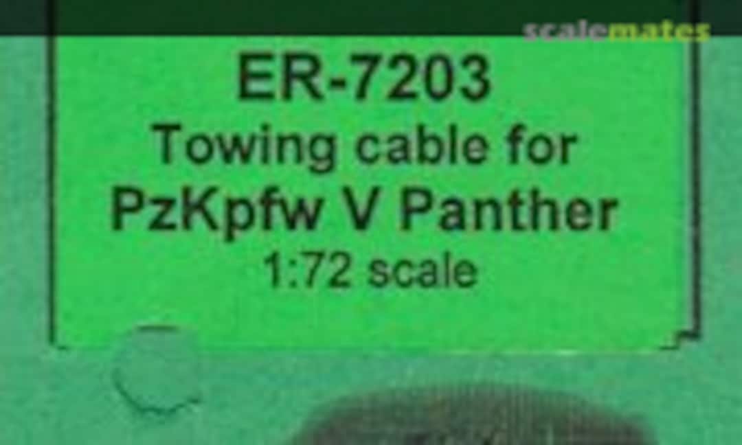 1:72 Towing cable for PzKpfw V Panther (Eureka XXL ER-7203)