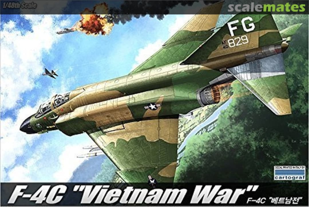 Boxart F-4C "Vietnam War" 12294S Academy